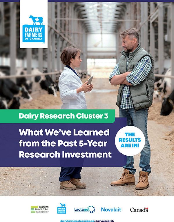 Dairy Research Cluster 3:  Results are now available