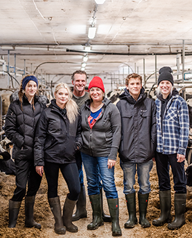 Canada’s Dairy Farmers Help Keep our Country Strong