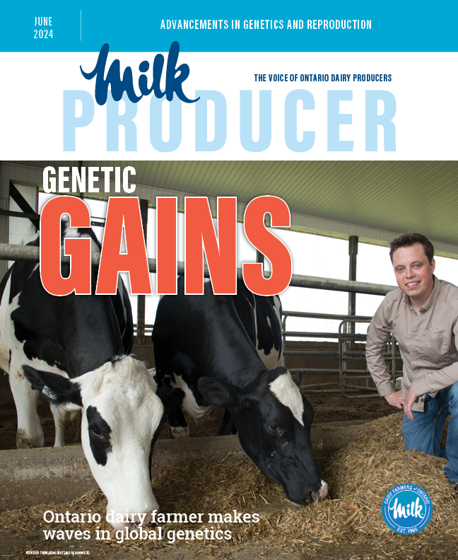 Ontario dairy farmer  makes waves  in global genetics